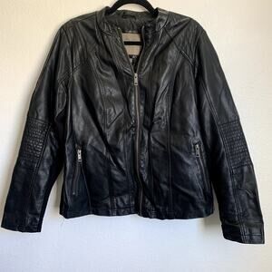 5/$25 Maurices Moto Jacket in Black